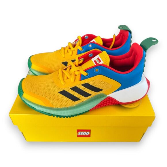 adidas Other - adidas x LEGO Junior Sport Shoes Running Trainers 3.5 Youth Sneakers FY8439 NIB